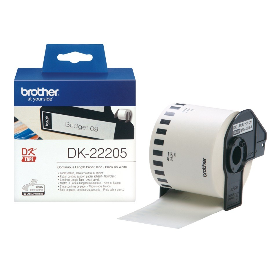 Banda Hartie Brother DK22205, 62mm, Originala