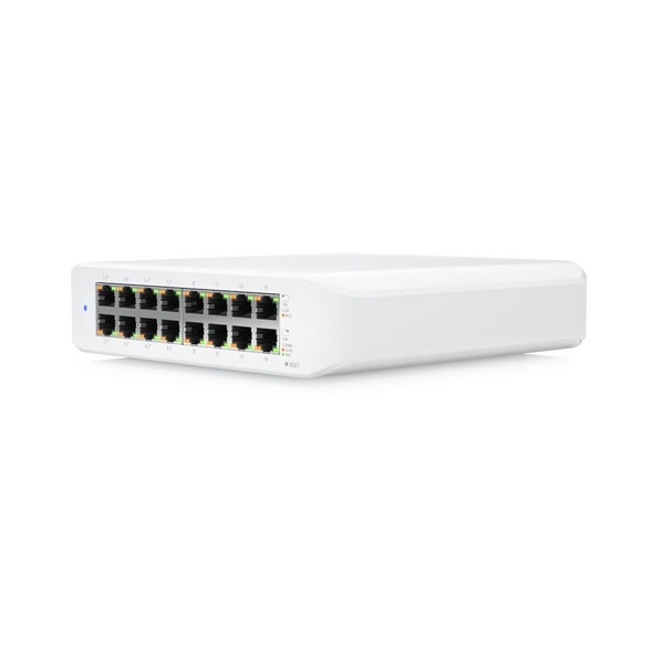 Switch PoE Ubiquiti UniFi 16 Porturi Gigabit USW-LITE-16-POE - imagine 2