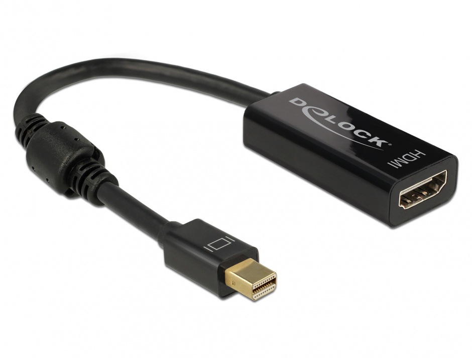 Adaptor Mini DisplayPort la HDMI 4K, Delock 62613