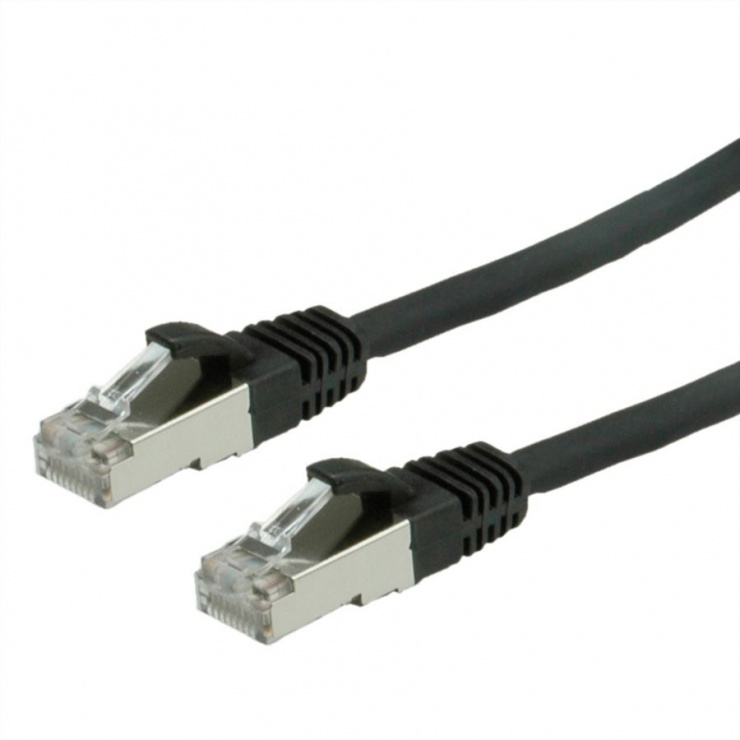 Cablu Retea SFTP Cat.6 Value, 2m, Negru, LSOH