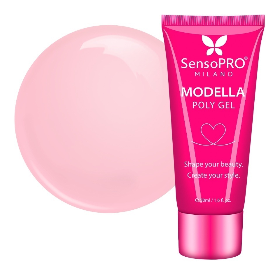 Polygel MODELLA SensoPRO Milano - Toffee Nude, 50ml
