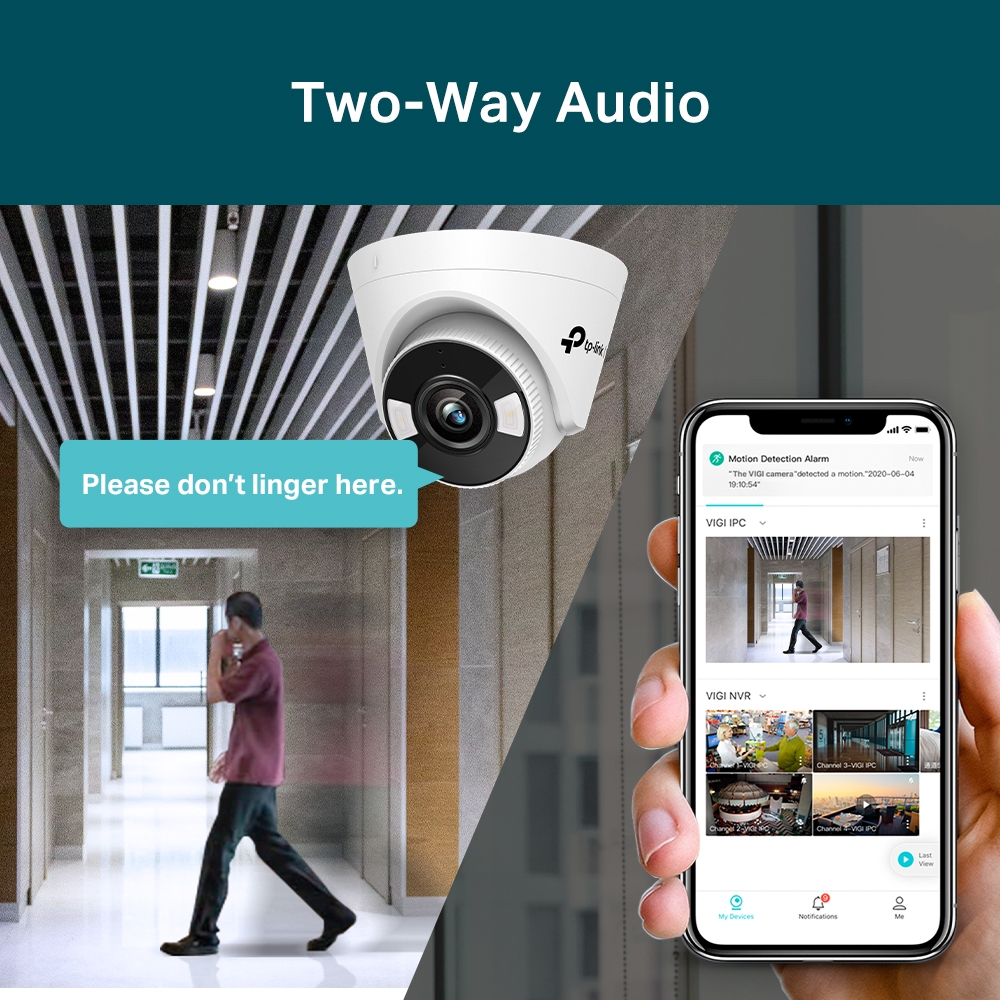 Camera Supraveghere Interior TP-Link VIGI C450 5MPX cu Audio - imagine 10