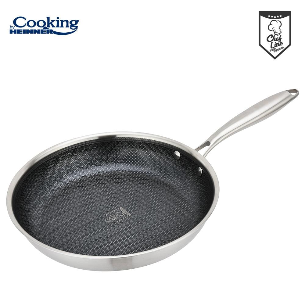 Tigaie Inox Heinner Titanium3 28cm - 3 Straturi Premium - imagine 6