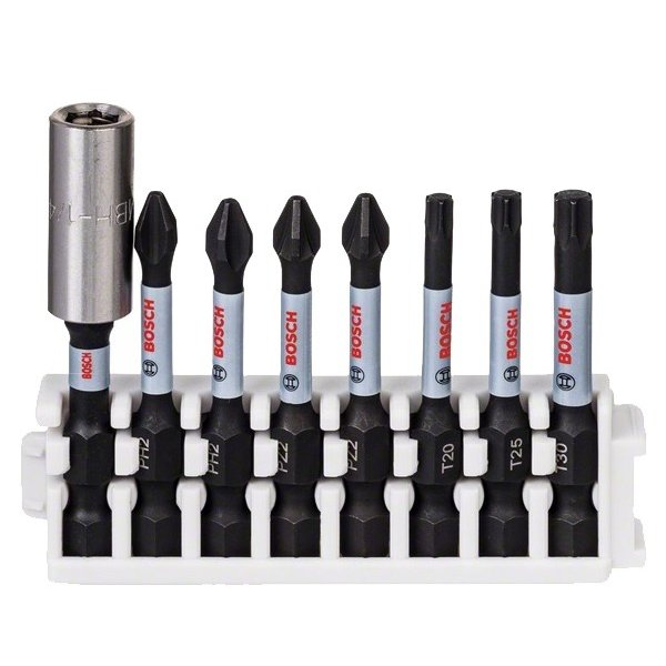 Set 8 bți impact Bosch Impact Control, 50 mm - imagine 1