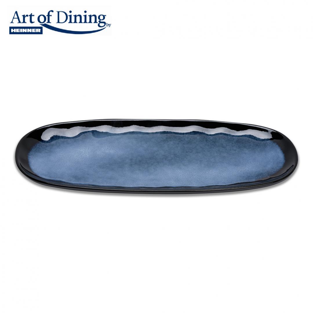 Platou Heinner Serenity Ceramica 38x15 cm - Design Elegant - imagine 3