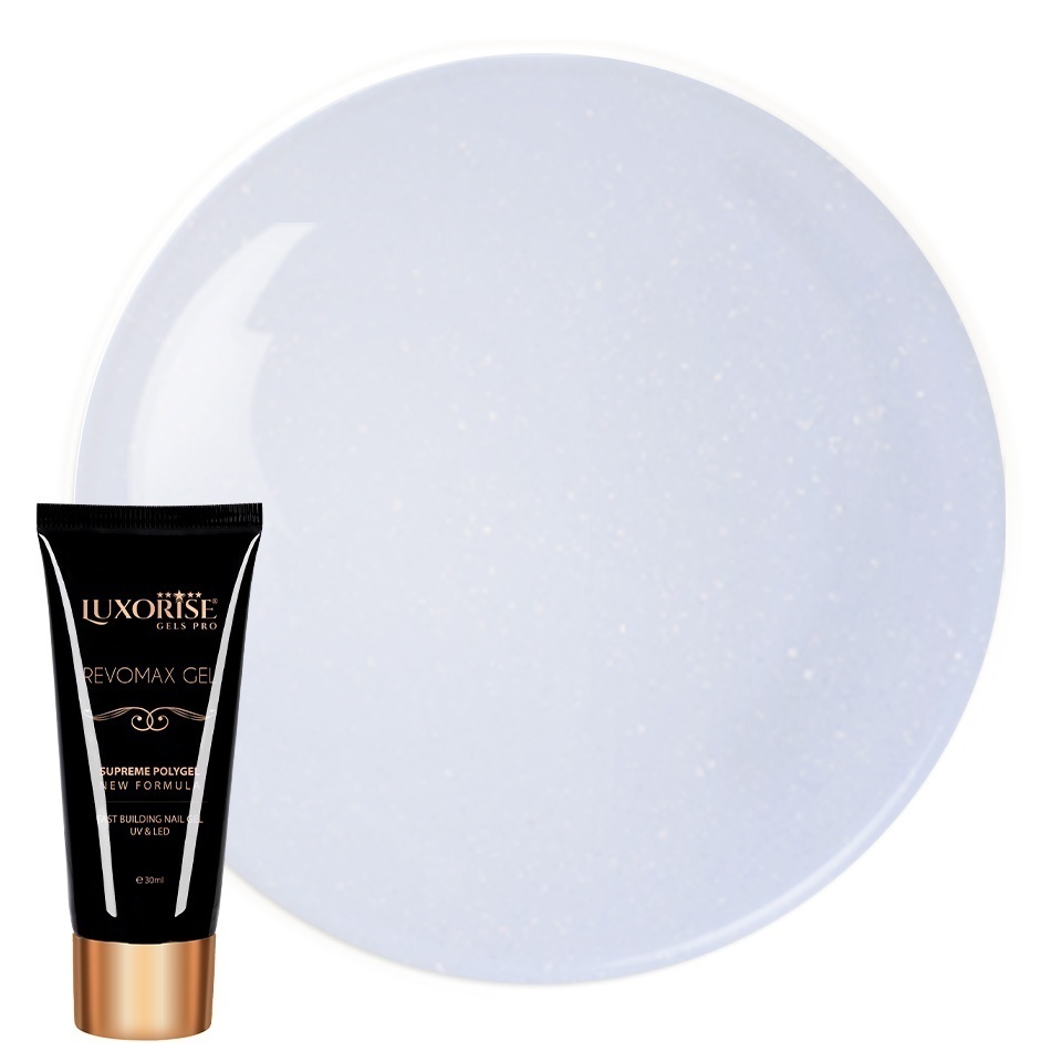Polygel Luxorise Pearl Shimmer 30ml - Modelare Ușoară