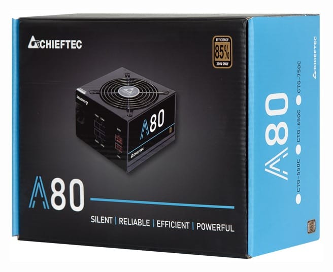 Sursa Chieftec A-80 750W Semi-Modulara 80 Plus Bronze - imagine 4