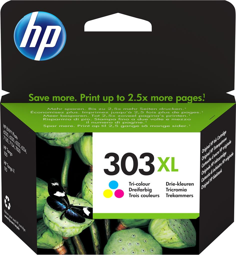 Cartuș Cerneală HP 303XL Color Original | Envy Inspire