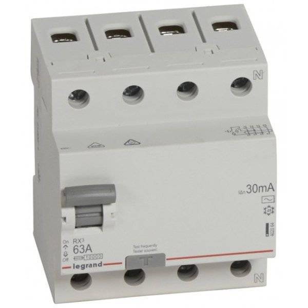 Disjunctor Dif. Legrand 4P 63A 30mA Siguranță