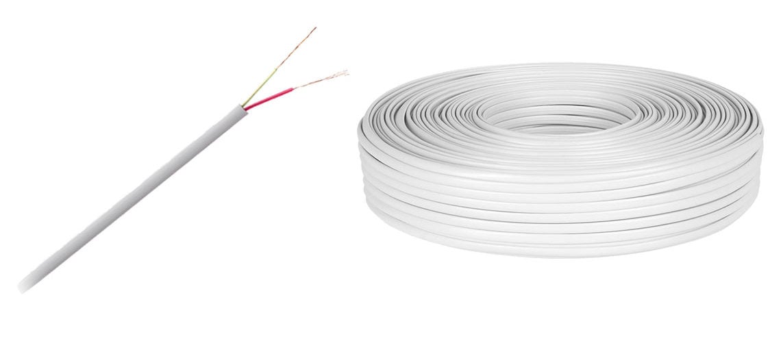 Cablu telefonic Alantec 100m, 2 fire