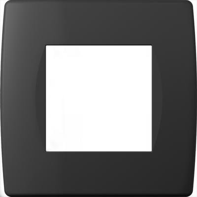 Rama Modulară 2M Negru TEM, IP20 - Design Modern