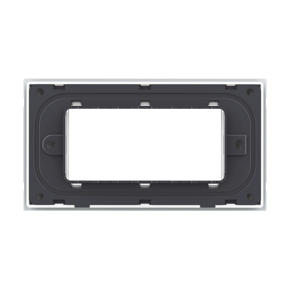 Rama Sticla Livolo 4 Module Standard Italian - imagine 4