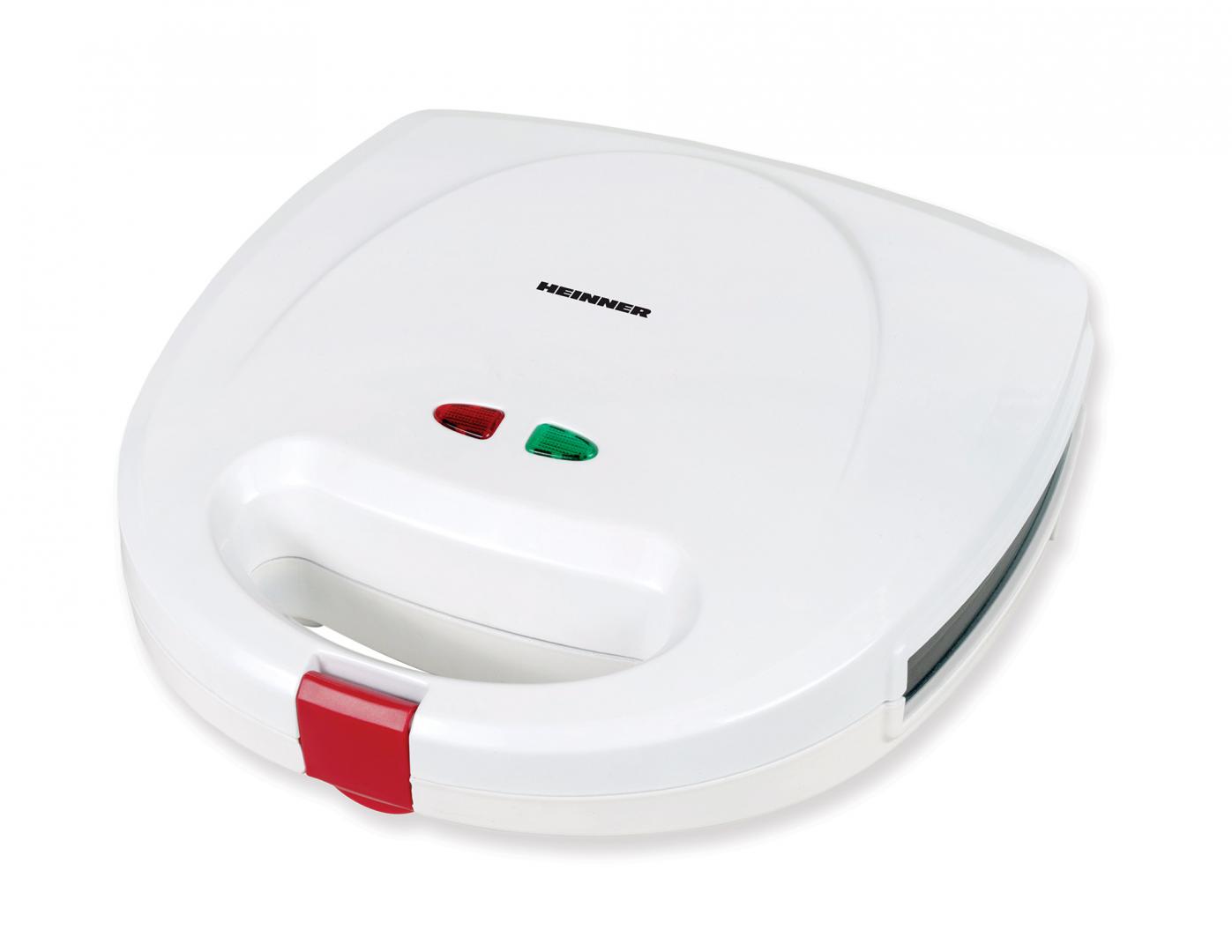 Sandwich Maker Heinner SM-2K750WH, 750W, Plite Antiaderente