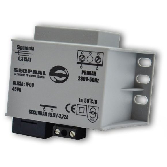 Transformator Secpral TC45/16 45VA Alarma