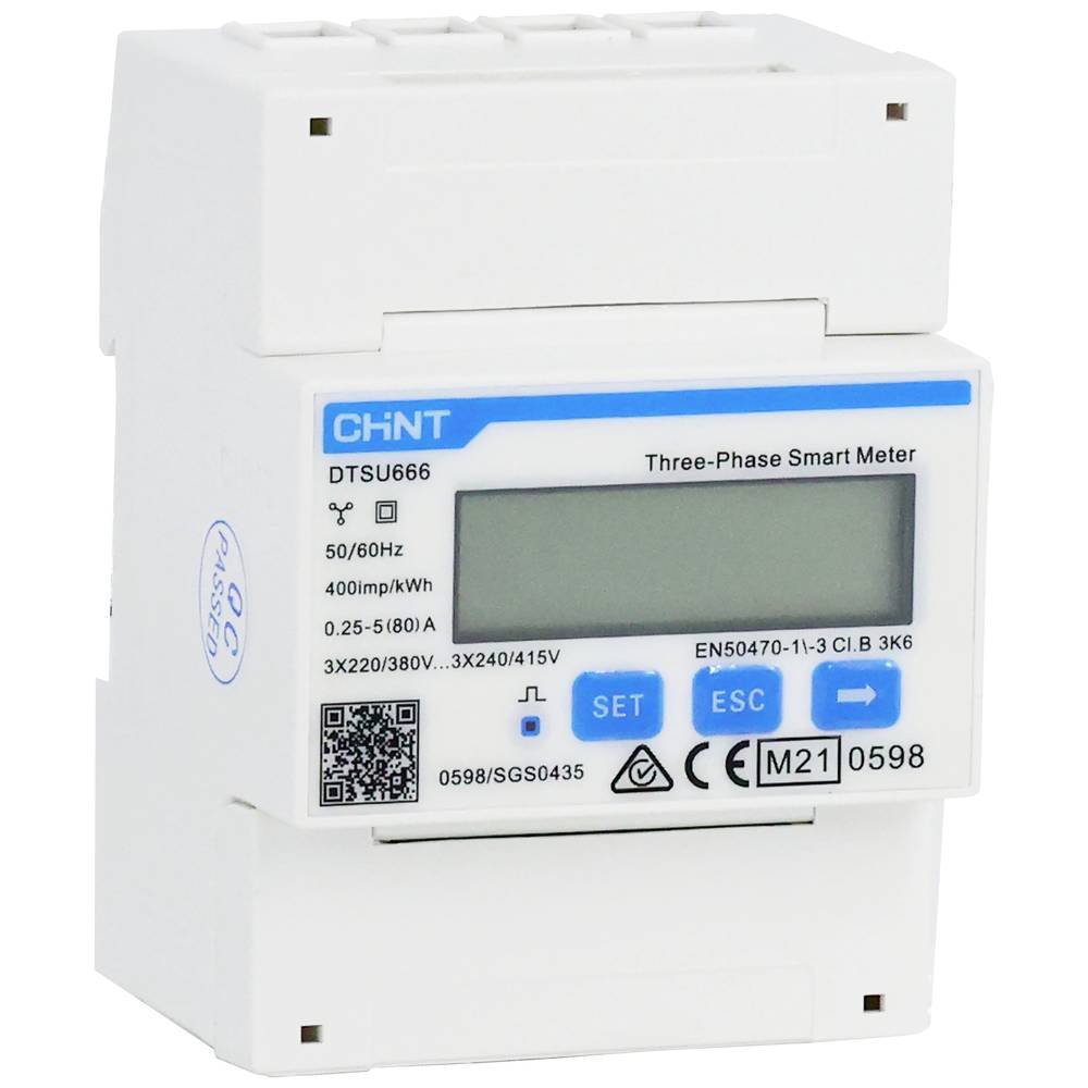 Chint DTSU666-CT Contor energie trifazat RS485 MID