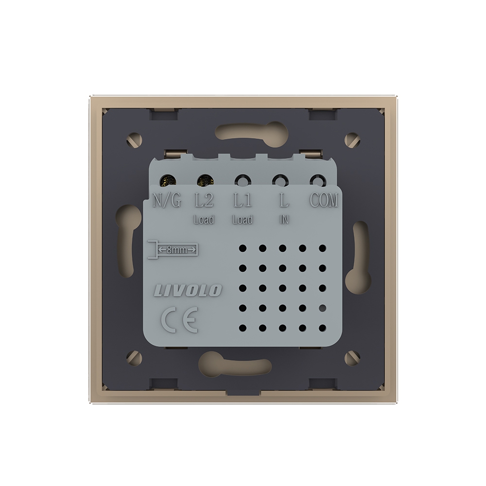 Priza USB-C Livolo Rama Sticla 36W Incarcare Rapida - imagine 12