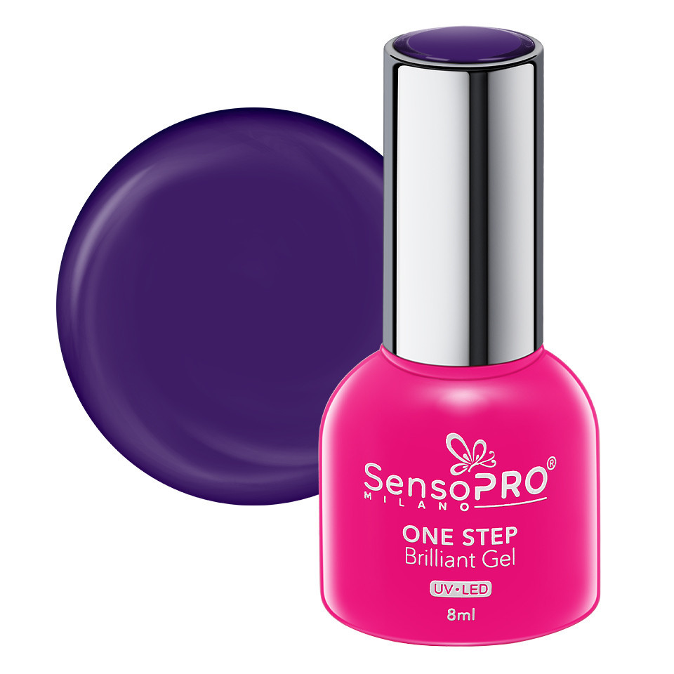 Oja Semipermanenta SensoPRO One Step Royal Purple #69
