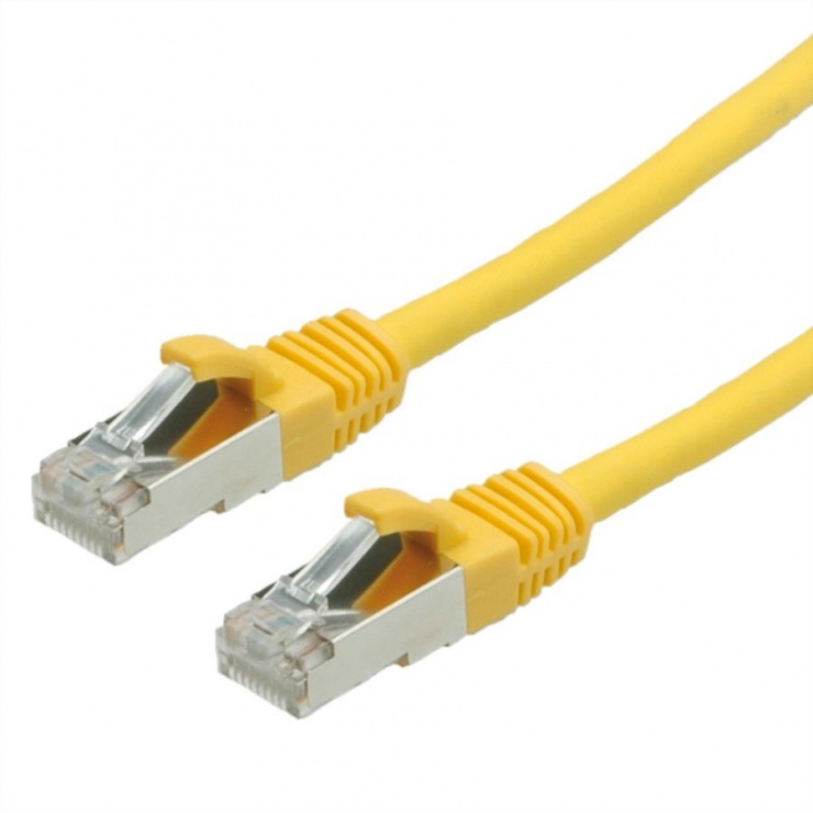 Cablu Retea Value Cat.6 SFTP Galben LSOH 1m