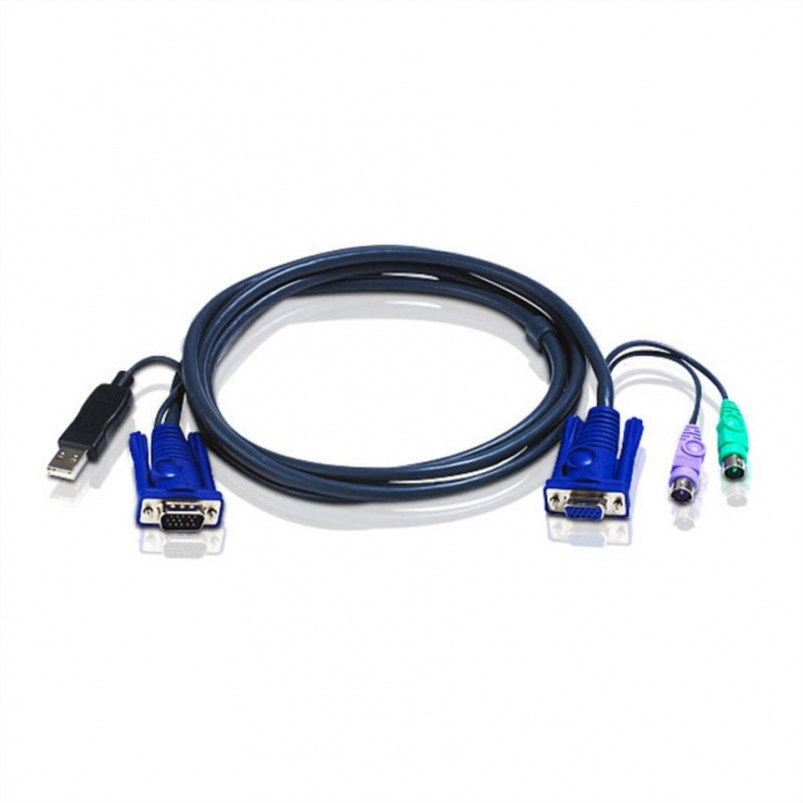 Cabl KVM USB-PS/2 Aten 3m, 2L-5503UP
