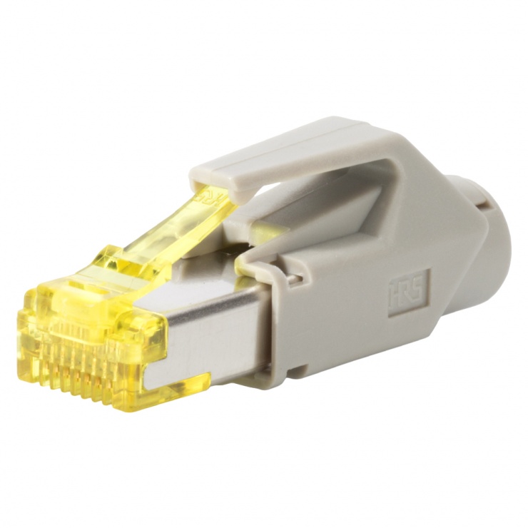 Conector RJ45 Cat.6A Gri OEM | Conectivitate Rapidă