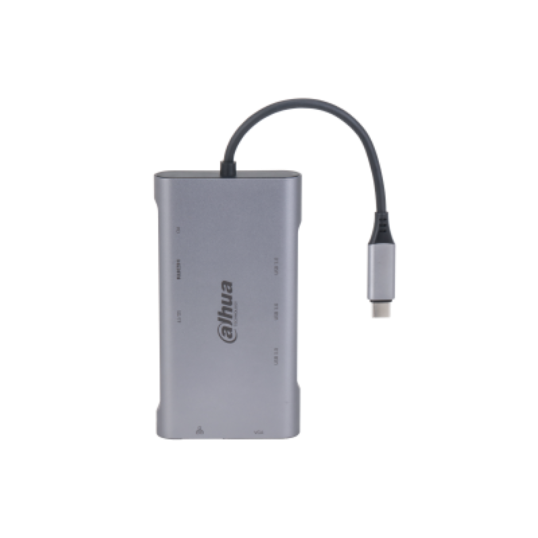 Docking Station Dahua 9-in-1 USB-C | HDMI, VGA, RJ45, Card Reader