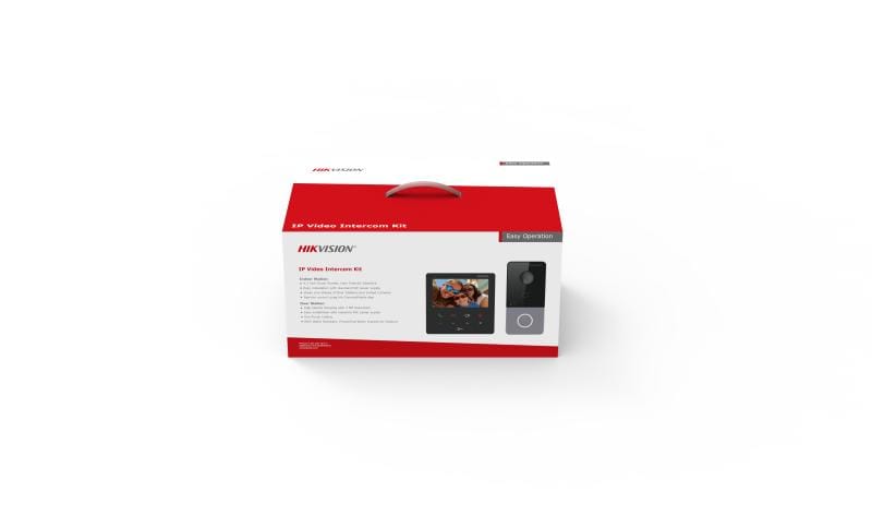 Kit Videointercom IP HIKVISION DS-KIS606-P cu Wi-Fi și Cameră HD - imagine 2