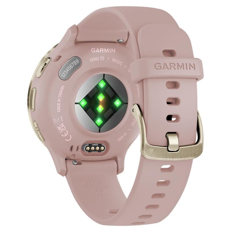 Ceas Smartwatch Garmin Venu 3S Pink Dawn | Display AMOLED - imagine 4