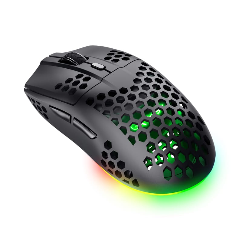 Mouse Wireless Trust GXT 929 Helox 4800 DPI Negru - imagine 2