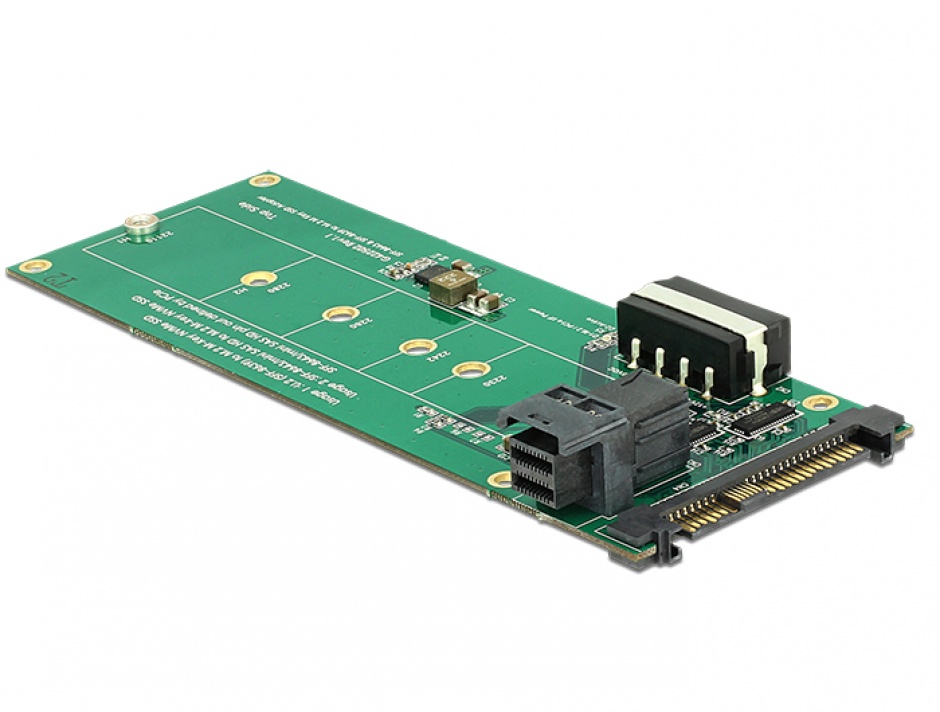 Convertor U.2 la M.2 NVMe Delock