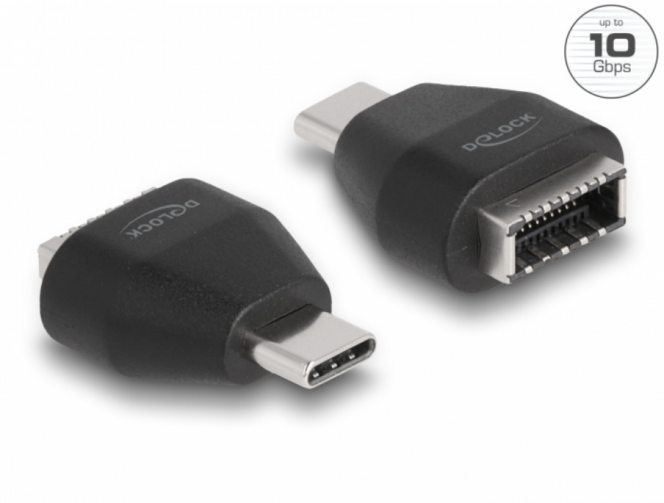 Adaptor USB C la USB 3.2 Key A Delock 66058