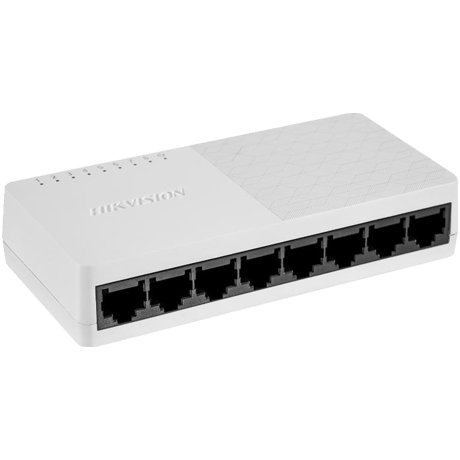 Switch Hikvision 8 Porturi Gigabit, Plug & Play