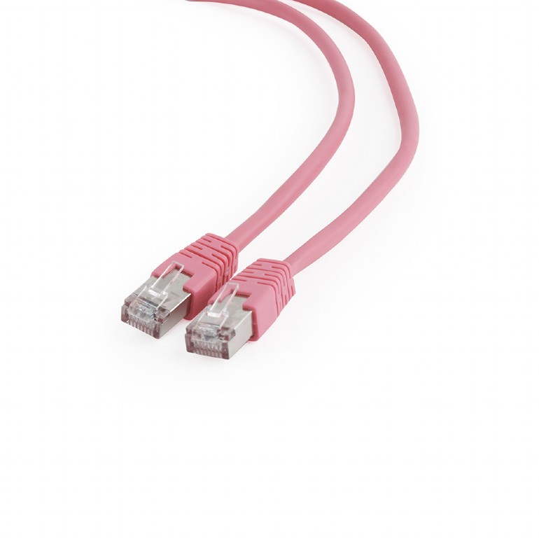 Patch Cord Gembird Cat6 FTP 5m Roz - Conexiune Stabilă