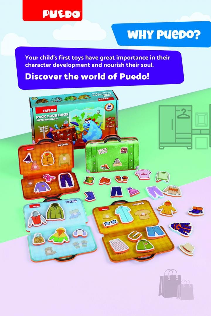 Joc Puzzle Fa-ti Bagajul - Joc Educativ pentru Copii - imagine 13