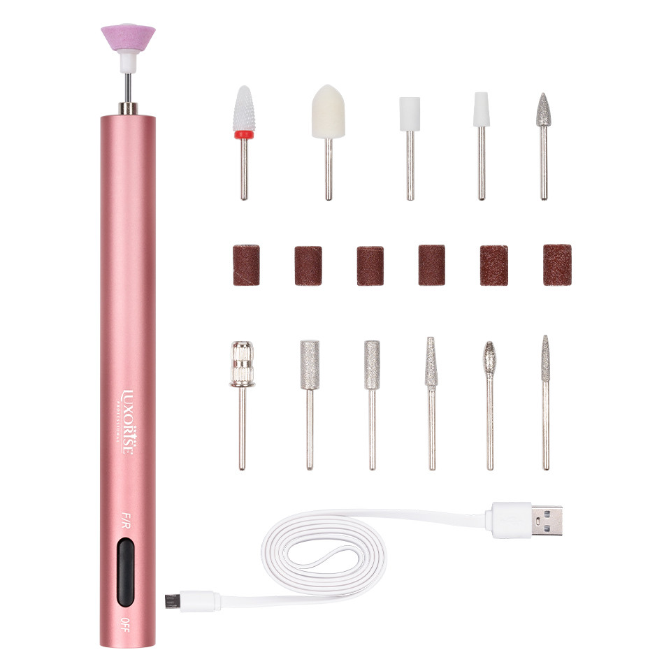 Freza Unghii Portabila Titanium Pen PRO Luxorise - imagine 1