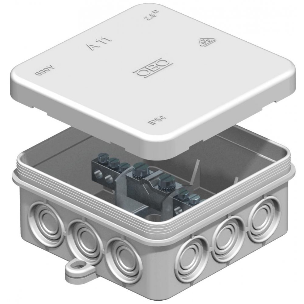 Sină egalizare potențial OBO 1804 | Montaj tencuială