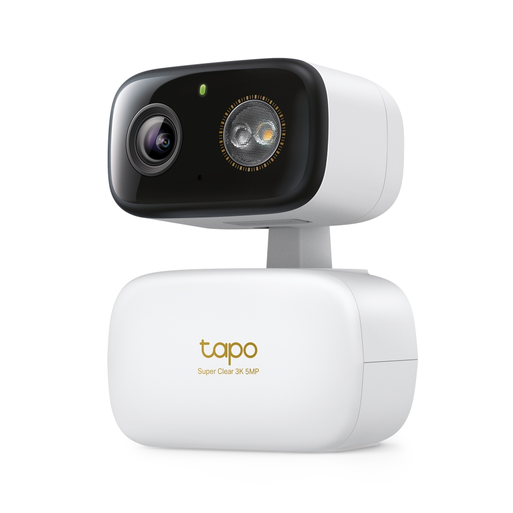 Cameră Supraveghere WiFi 5MP TP-Link Tapo - Pan/Tilt 360°, IP65