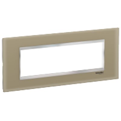 Rama sticlă 7M Schneider Easy Styl, maro deschis/crom