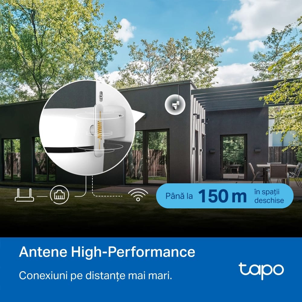 Cameră Supraveghere IP Exterior TP-LINK Tapo C530WS 5MP - imagine 17