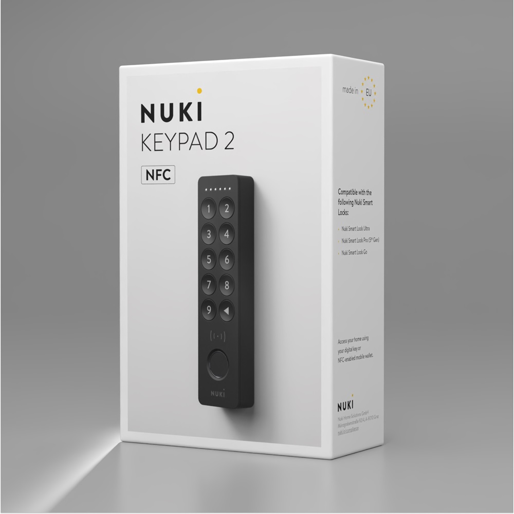 Tastatura Inteligenta Nuki Keypad 2.0 cu NFC si Amprenta - imagine 3