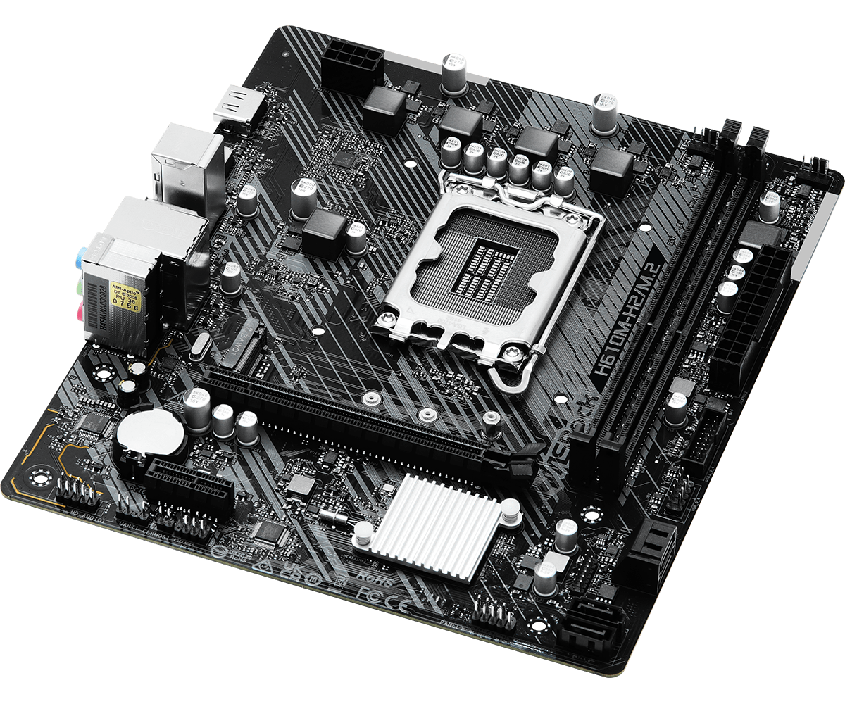 Placă de Bază ASROCK H610M-H2/M.2 LGA1700 mATX DDR4 - imagine 3