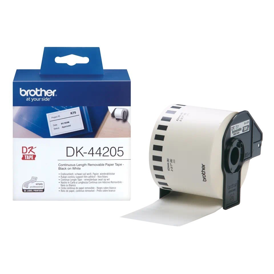 Banda Brother DK44205 62x30mm, Etichete Reistente