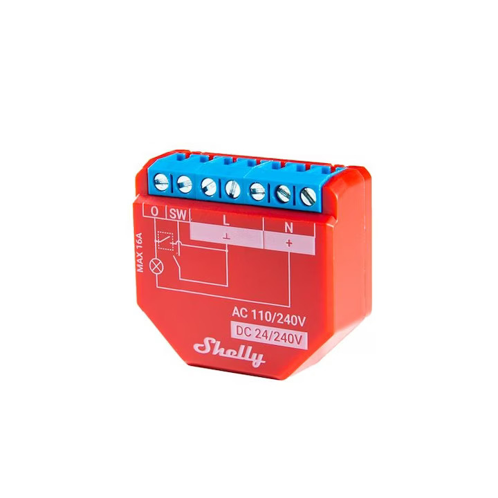 Releu Smart Shelly Plus 1PM Wi-Fi