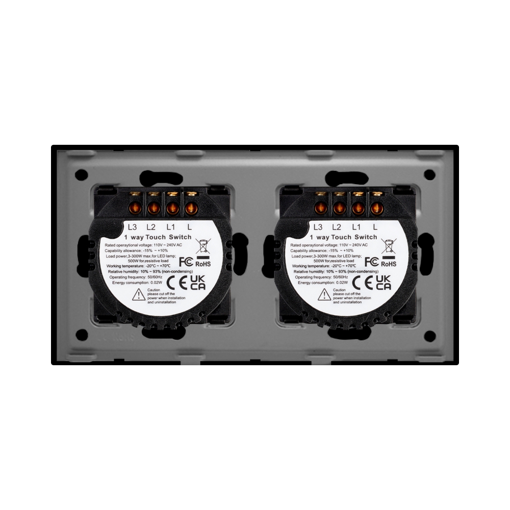 Intrerupator Touch Triplu Luxion Sticla - imagine 8