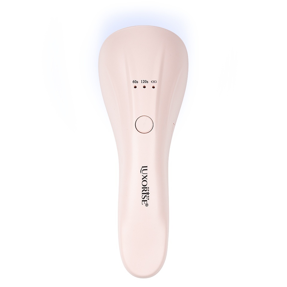 Lampa UV LED Nail Art PRO Luxorise, Roz, Reincarcabila - imagine 2