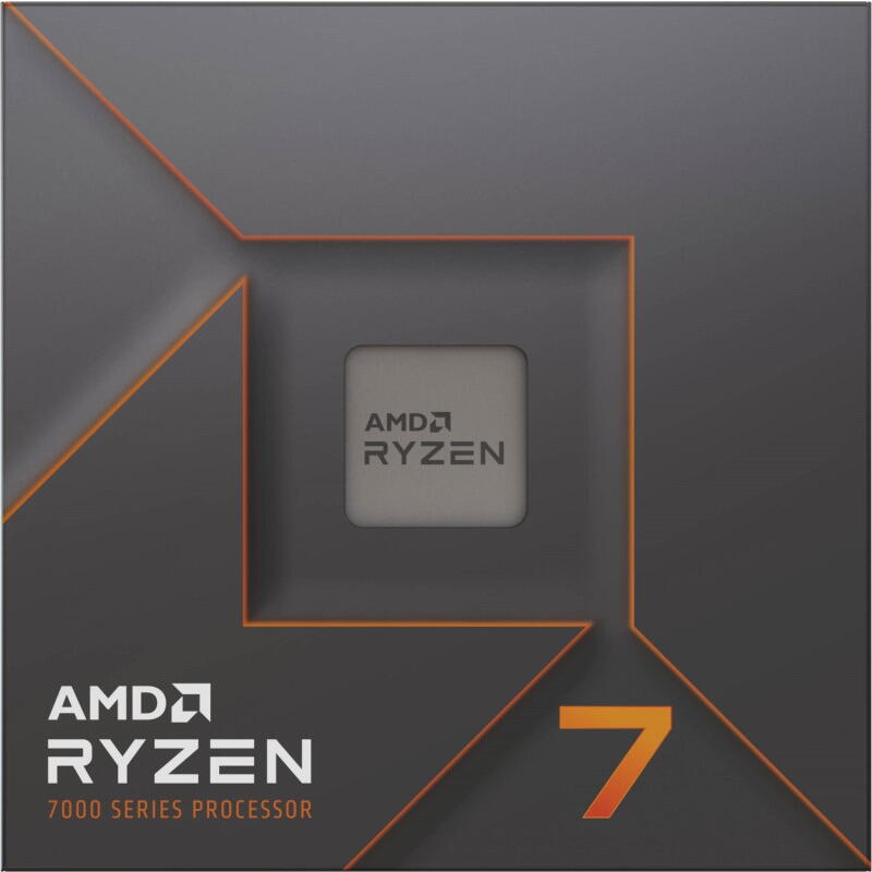 Procesor AMD Ryzen 7 7700 AM5 cu Wraith Prism și Radeon - imagine 2