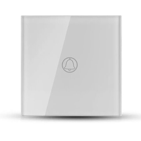 Sonerie simpla sticla alb V-TAC