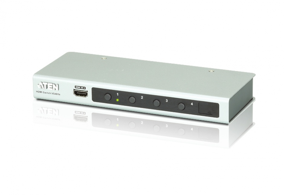 Switch HDMI 4K 4 Porturi ATEN VS481B cu Telecomanda