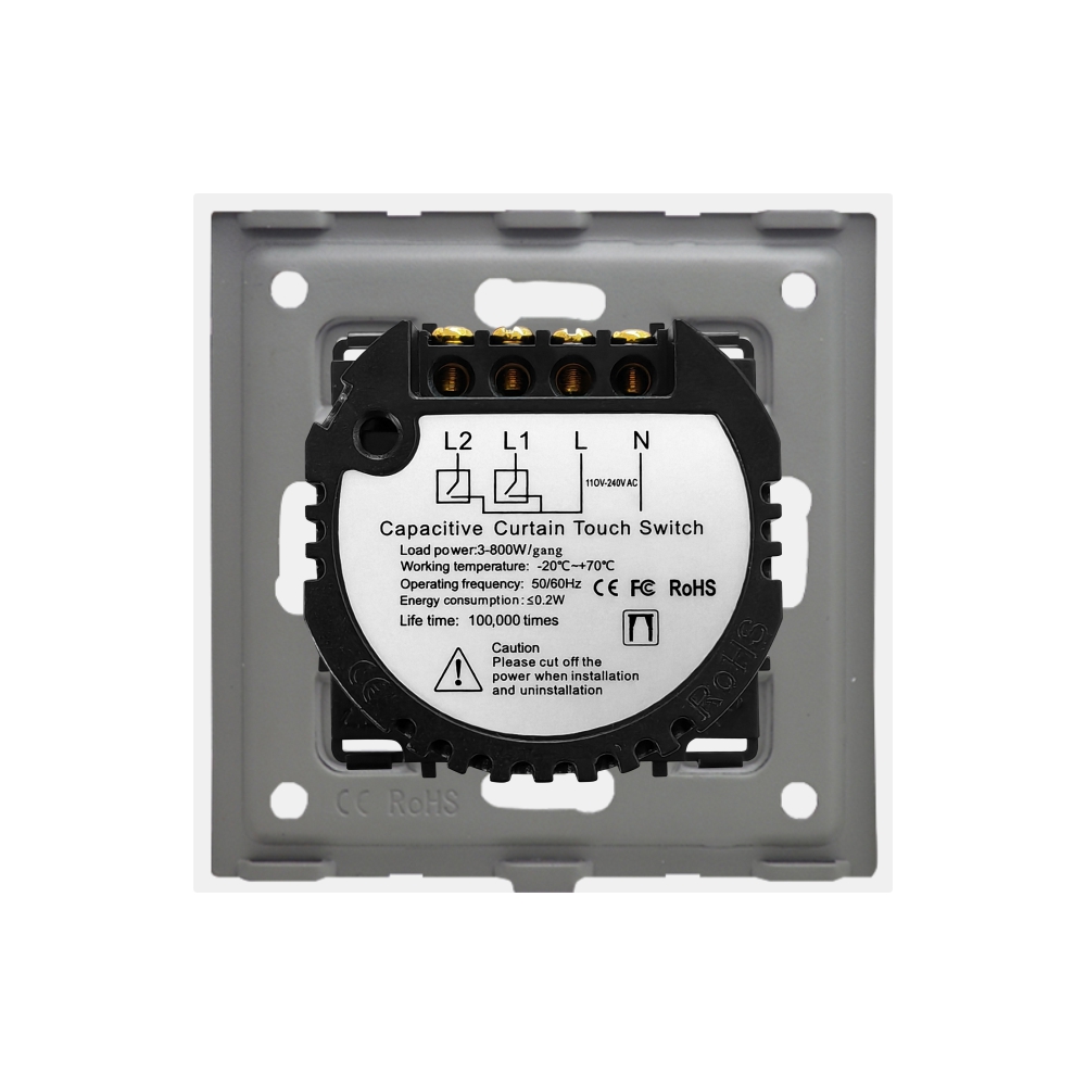 Întrerupător Draperie Touch Sticlă LUXION - imagine 4