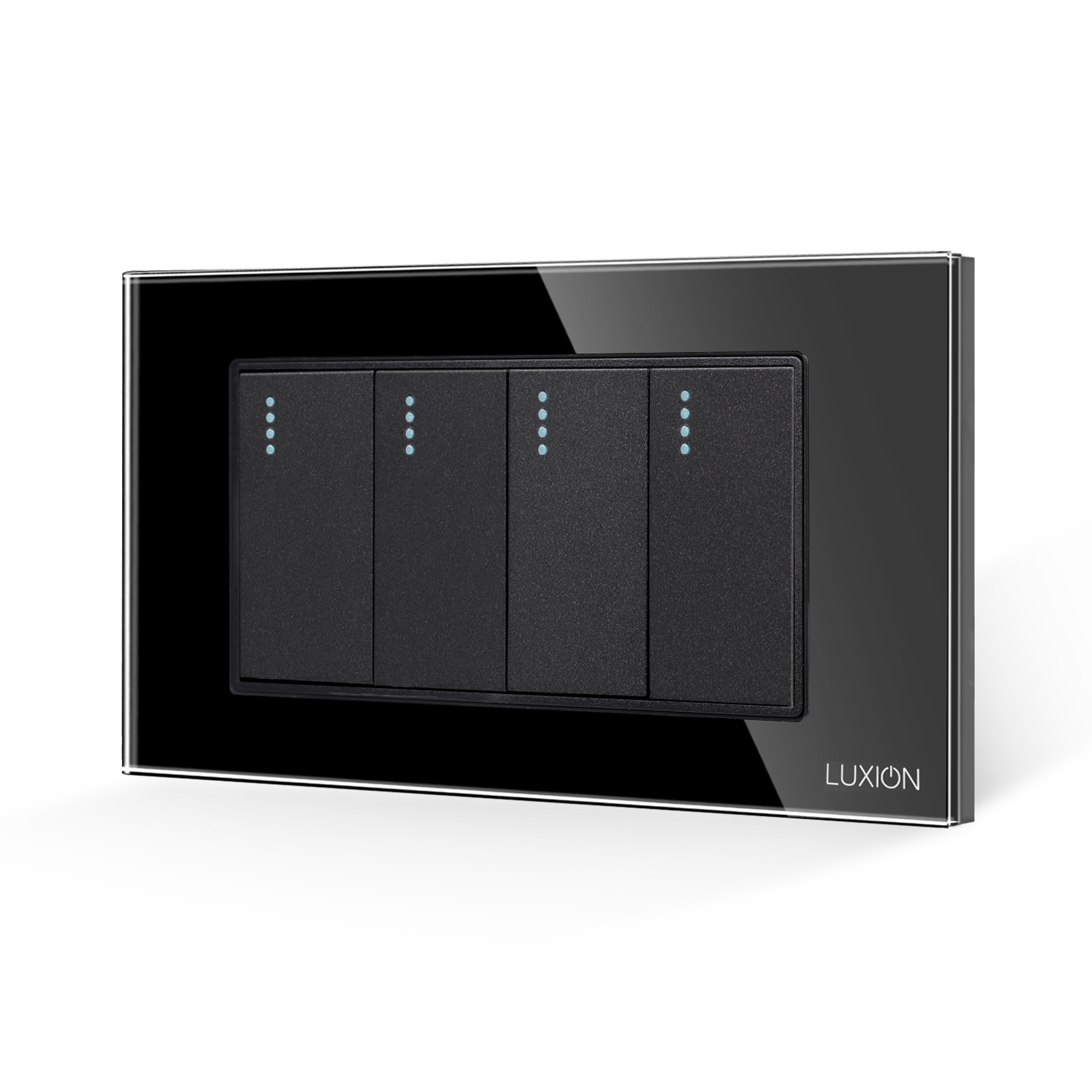 Intrerupator Cvadruplu LUXION Sticla, Italian - imagine 5