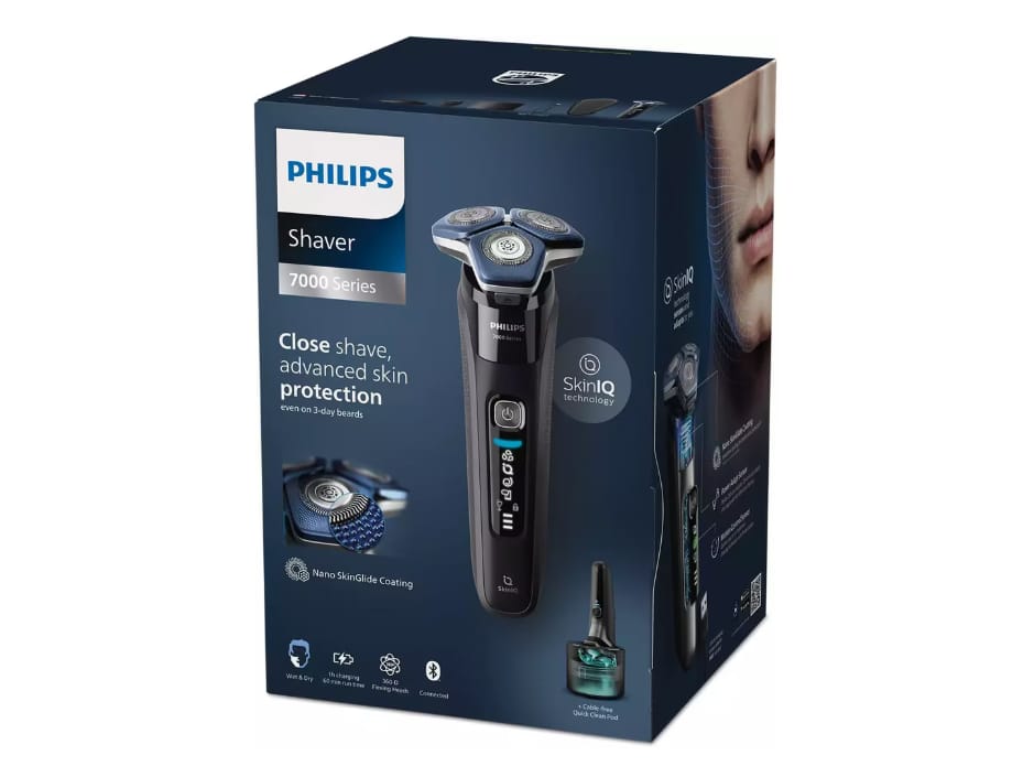 Aparat de Ras Electric Philips Seria 7000 S7886/58 cu SkinIQ - imagine 4